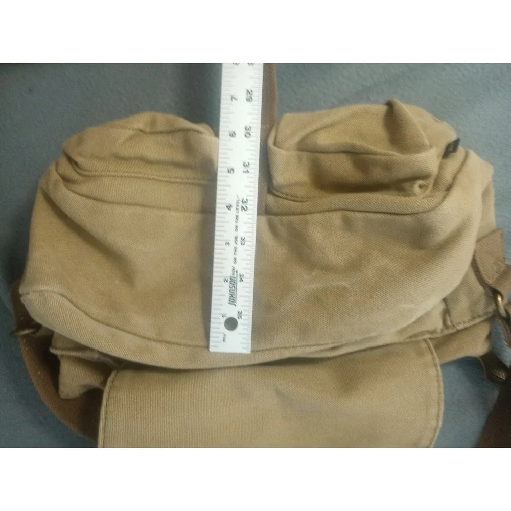 Gootium Canvas Messenger Bag VTG Utility Crossbody Shoulder Military Adjustable